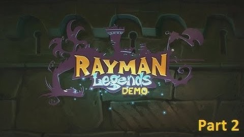 Nintendo WII U - Rayman Legends Demo - Part 2 - Toad Story 1080p