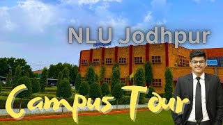 NLU JODHPUR | Full Campus Tour | Hostel Room Tour | Mad Barrister