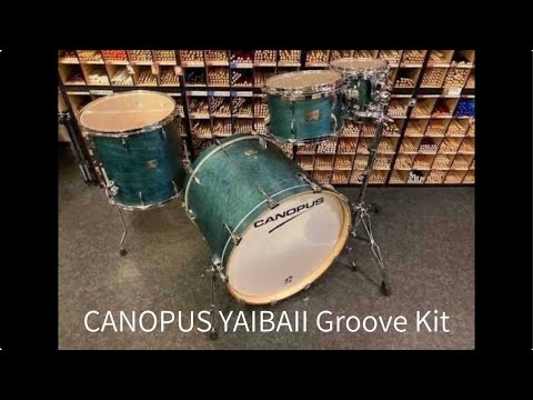 Y*i様 【超希少・フルセット】CANOPUS ウッドボンゴ グリッター仕上げ CANOPUS YAIBA II SB Groove Kit DrumSet 22 10 12 16 Indigo Matt LQ