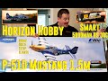 Horizon Hobby - P-51D Mustang 1.5m - Unbox, Build, Setup, & Maiden Flights