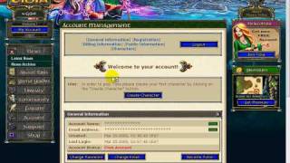 Tutorial: Criando um personagem no Tibia