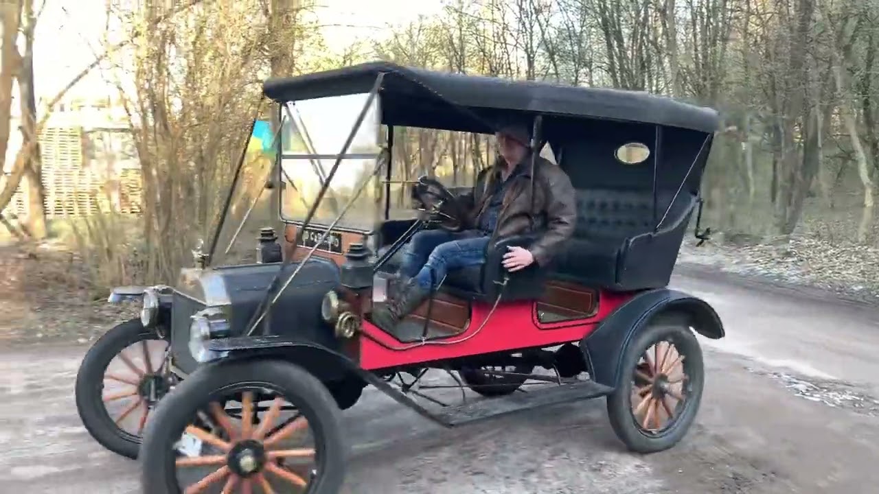 Як звучить весна на Ford Model T 1912 – Ретро драйв у парку