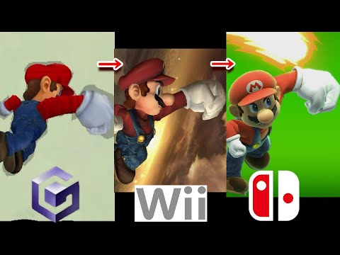 【歴代スマブラ】メテオナックルの強さの変化を追ってみた(マリオ空前)【DX～SP】