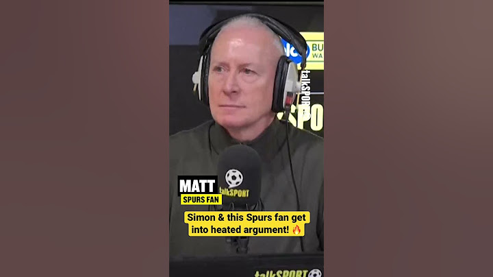 Spurs fan CALLS OUT Simon Jordan! 👀