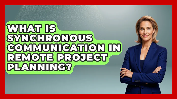 What Is Synchronous Communication In Remote Project Planning? - Virtual Communication Hub