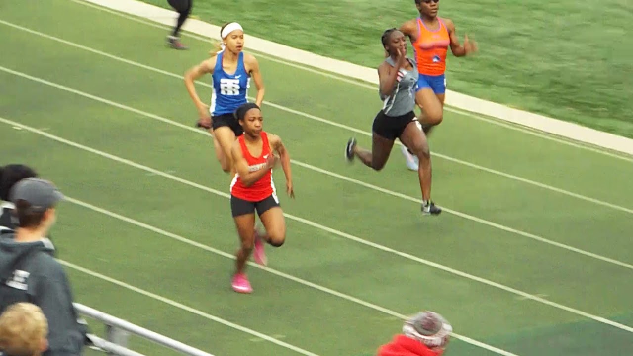 Coaches Classic 100m prelim Breasia Robinson YouTube