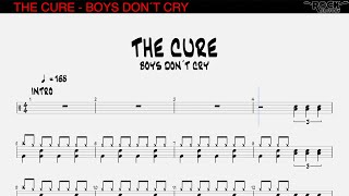 THE CURE - Boys don´t cry [DRUM SCORE]
