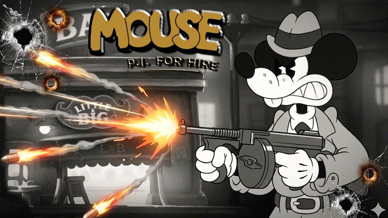 Mickey Gora La Práctica Hace La Perfecci El Cartoon de Mickey más visceral 🕵️‍♂️ MOUSE: P.I. For Hire
