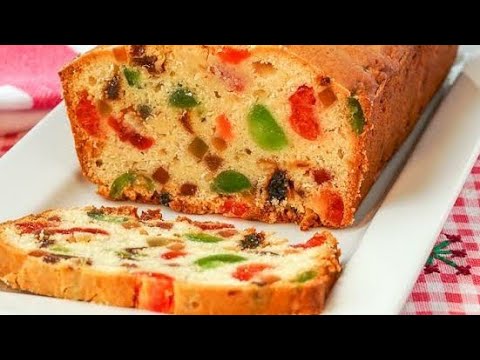 انجلش كيك بالفواكه المجففه كب كيك English Cake 