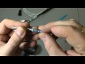 007 solder sleeve  solder splice on aviation wire