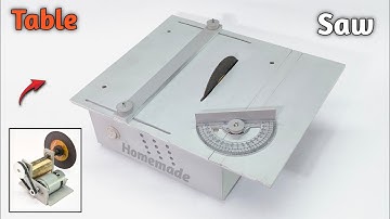 How I Built a Powerful Homemade Table Saw