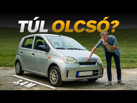 Miért nem kell senkinek ez a japán törpe? - Daihatsu Cuore teszt