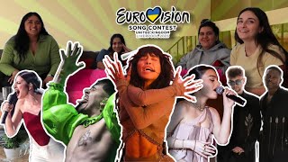 Canadians REACT to EUROVISION 2023 (Sweden, Finland, Ukraine \& MORE) | VLOG