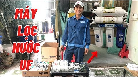 Hướng dẫn cách lắp đặt máy lọc nước UF không dùng điện không nước xả thải tại nhà cực kì đơn giản
