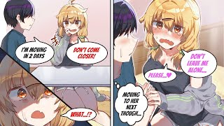 ［Manga dub］My childhood friend got very clingy when she found out I was moving out.［RomCom］
