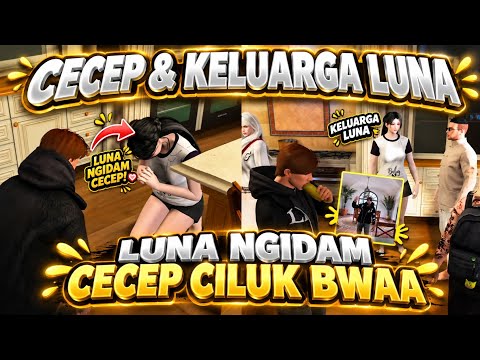 KETIKA CECEP RP KELUARGA DENGAN LUNA BIKIN NGAKAK🤣