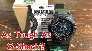 Casio PROTREK PRW 3510Y EDC, Military, Tactical and Dad Watch Tough as G-Shock by Graham Here 45,376 views 3 years ago 12 minutes, 50 seconds