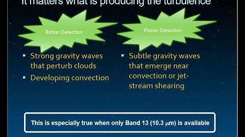 Turbulence Detection from Satellite derived with Machine Learning