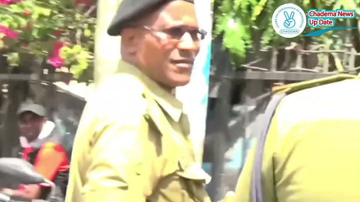 MTOTO WA FREEMAN MBOWE AKAMATWA NA JESHI LA POLISI