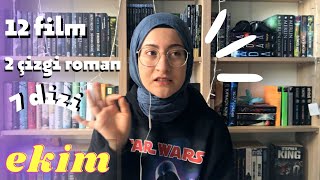 EKİM dinlediklerim, izlediklerim, okuduklarım (12 FİLM, podcastlar, çizgi romanlar..)