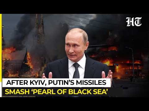 Putin Bombs Ukraine's 'Black Sea Jewel'? Deadly Missile Strike Obliterates Odesa After Kyiv Strike