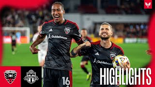 D.C. United vs. Toronto FC | HIGHLIGHTS | MLS 2024