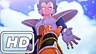 Vegeta Kills Nappa | 4K Fight Scene (2023)