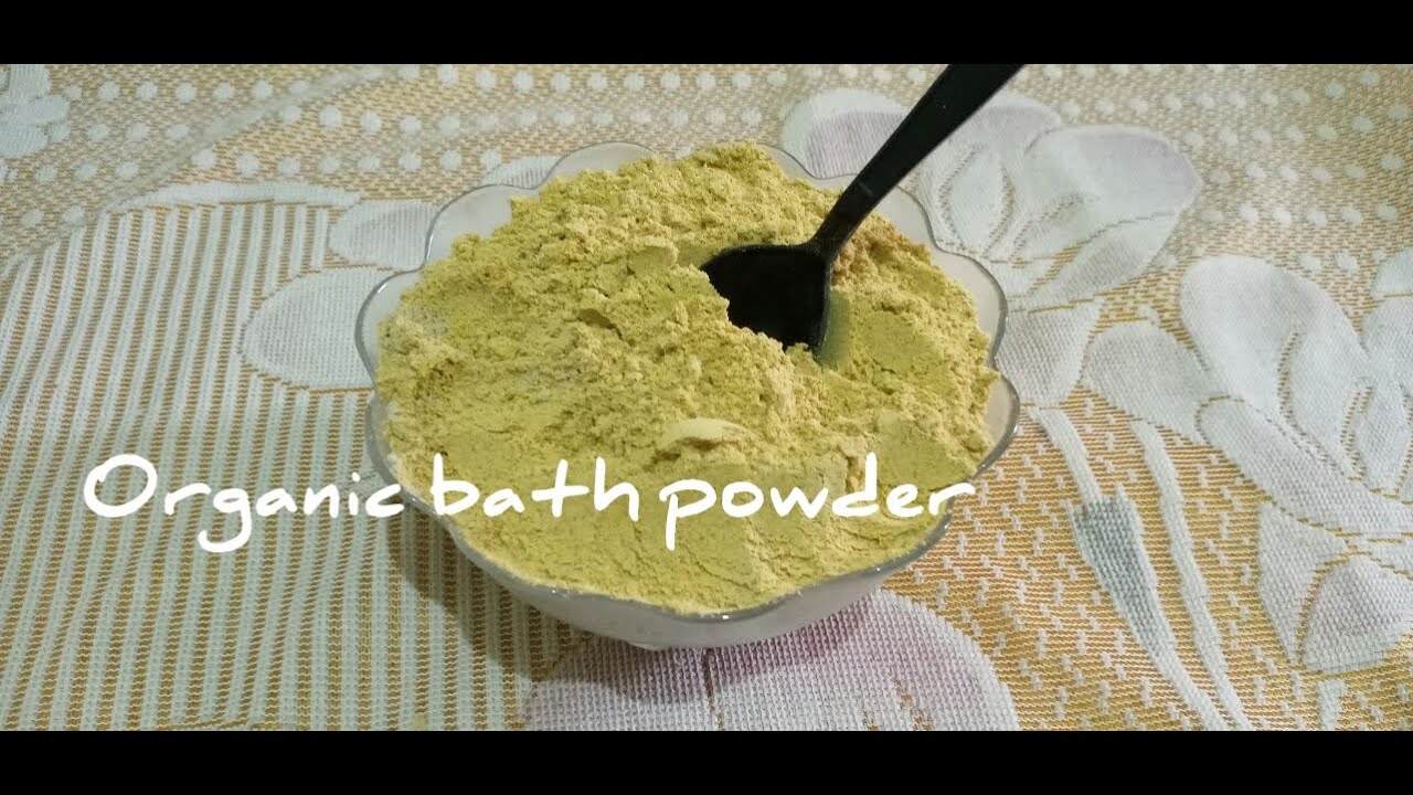 how to make Organic Bath powder Organic Bath powder Tamil YouTube