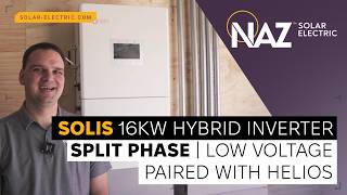 Solis S6 48V Hybrid String Inverter Installed | Split Phase Low Voltage Energy Storage