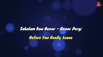 Wahai Kau Cinta - Radja (Lirik with English translation)