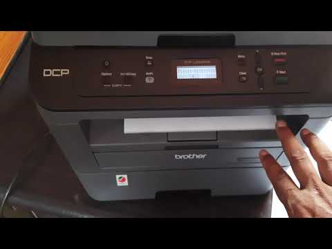 Replace Toner Message in Brother DCP L2540DW Printer Reset