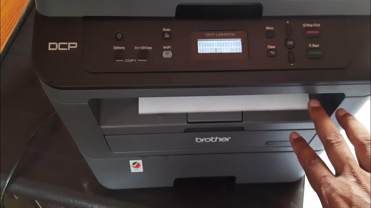 Replace Toner Message in Brother DCP L2540DW Printer Reset YouTube