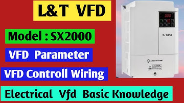 Lt Sx2000 Vfd Parameter And controll Wiring | Vfd Basic Parameters