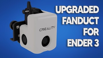 Custom Direct Drive BMG + E3D V6 Fanduct for Ender 3