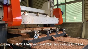 video of 5 axis cnc wood carving machine