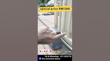 🚩Cheras🚩Installation to DC Sliding Auto Gate System（special price RM1380）