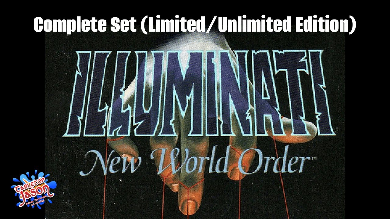 All 200 Common Set 1995 ILLUMINATI INWO Card Game New World Order NUKE  EPIDEMIC