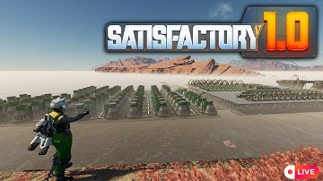 🔴 LIVE | Satisfactory 1.1 – Booting Up the Beast: 90 Nuclear Reactors & Insane Water Setup!