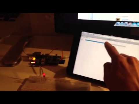Raspberry Pi blinking LED w/ web interface