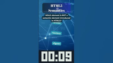 HTML5 Semantics: Get Semantic with HTML5
