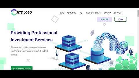 GC HYIP Template 780 Desktop View