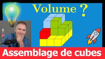 Calculer le volume d’un assemblage de cubes 🚀 en centimètre cube (cm³) 💪 Cours 6ème ♕