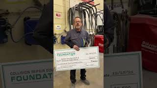 Donation in action!