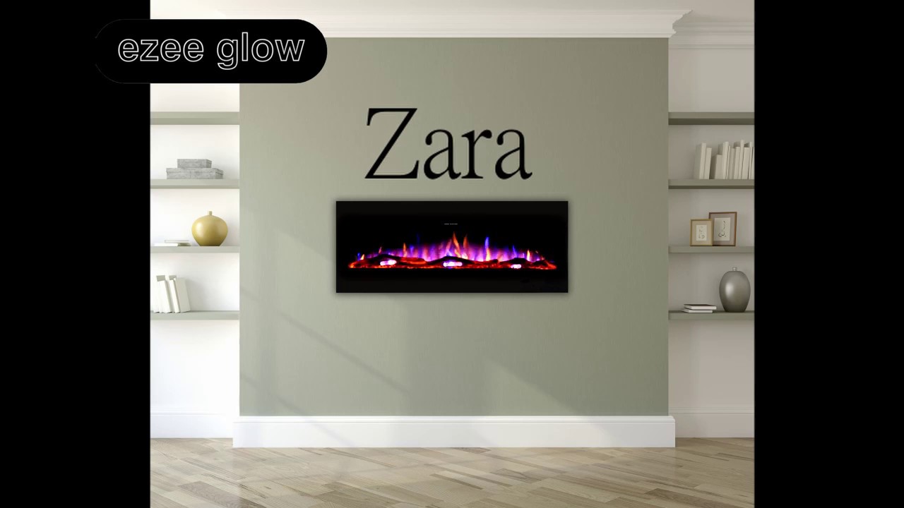 The Ninja Guide To How To Ezee Glow Grand Zara Black Wall Mounted Electric Fire Better