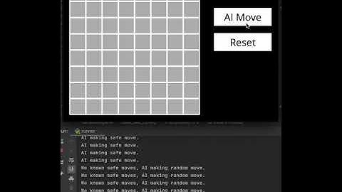CS50 Intro to AI - project1: Minesweeper