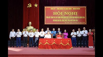 Hội nghị tổng kết công tác xây dựng Đảng năm 2023, triển khai nhiệm vụ năm 2024