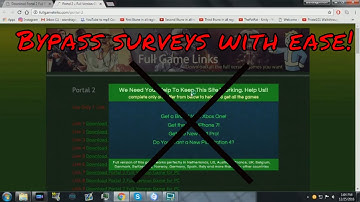How to bypass surveys tutorial!