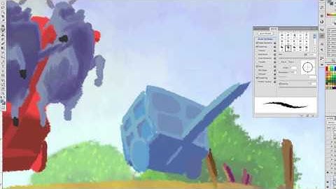 Color Script Timelapse: "The ramp"