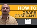 How to graph the cosecant graph