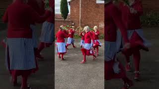 Maids of Clifton dancing on Plough Sunday #folkdancing #garlanddancing #clog #morrisdancing